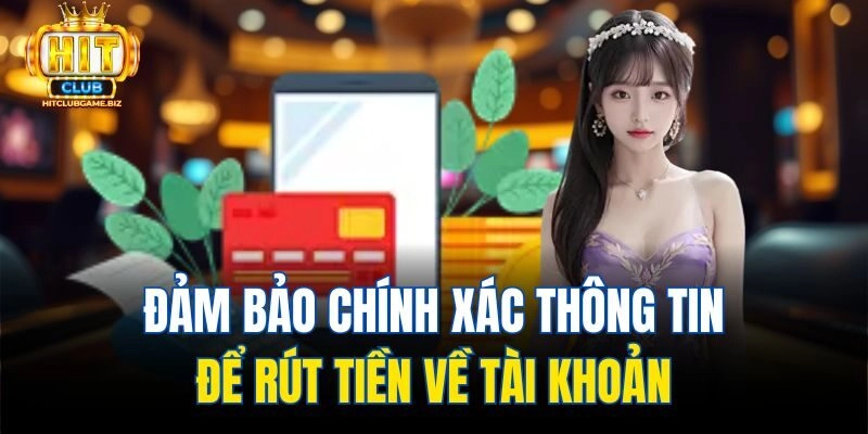 Thông tin tài khoản chính xác và đã được xác minh